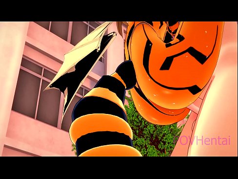 ❤️ Wasp Girl Monster ❤️ Anal video sa amin ❌