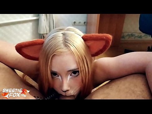 ❤️ Nilunok ni Kitsune ang titi at cum sa kanyang bibig ❤️ Anal video sa amin ❌